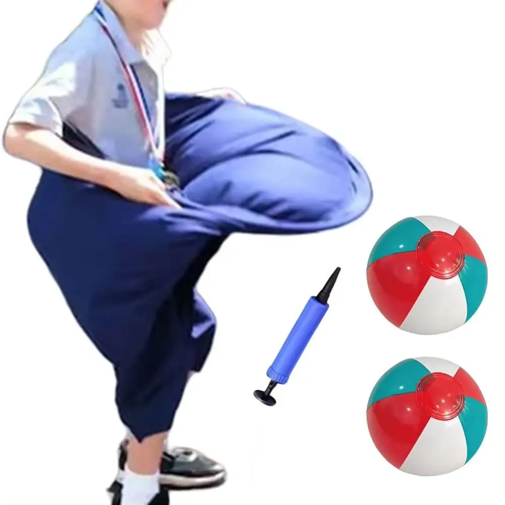 

Creative Granny Pants Yard Game Set Funny with Bouncy Balls and Air Pump Giant Outdoor Tossing Game Soft Wear-resistant