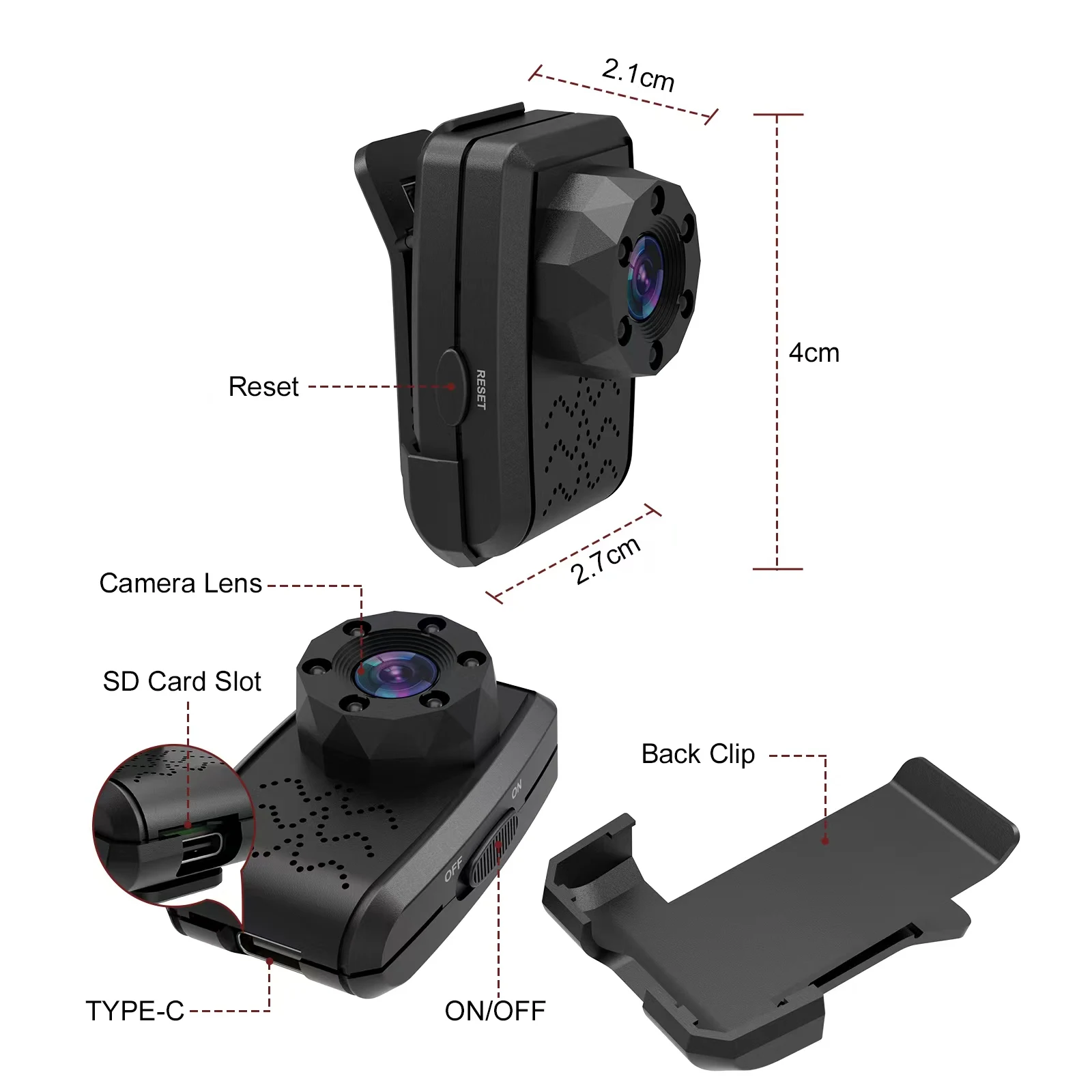 Mini infrared camera