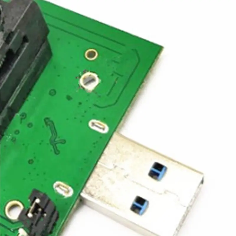 M51K-UEMCP254 To USB3.0 Test Programmer SM3350 Control 0.5B Burning Flip Tester Elastic Contact Type Design