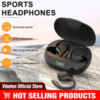Original Wireless Earphones Ture Wireless Earbuds Ear Hook Sports HiFI Stereo Waterproof Headset With Mic TWS Headphone