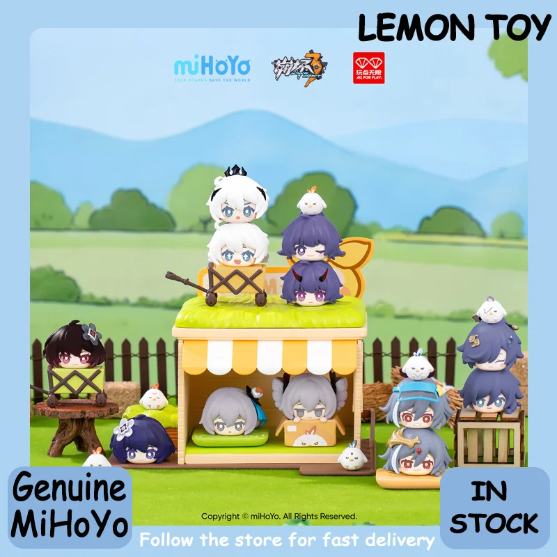 

Mihoyo Honkai Impact 3 Story Of Seasons Series Blind Box Super Stacking Kiana Mei Collection Desktop Ornament Fashion Trend Gift