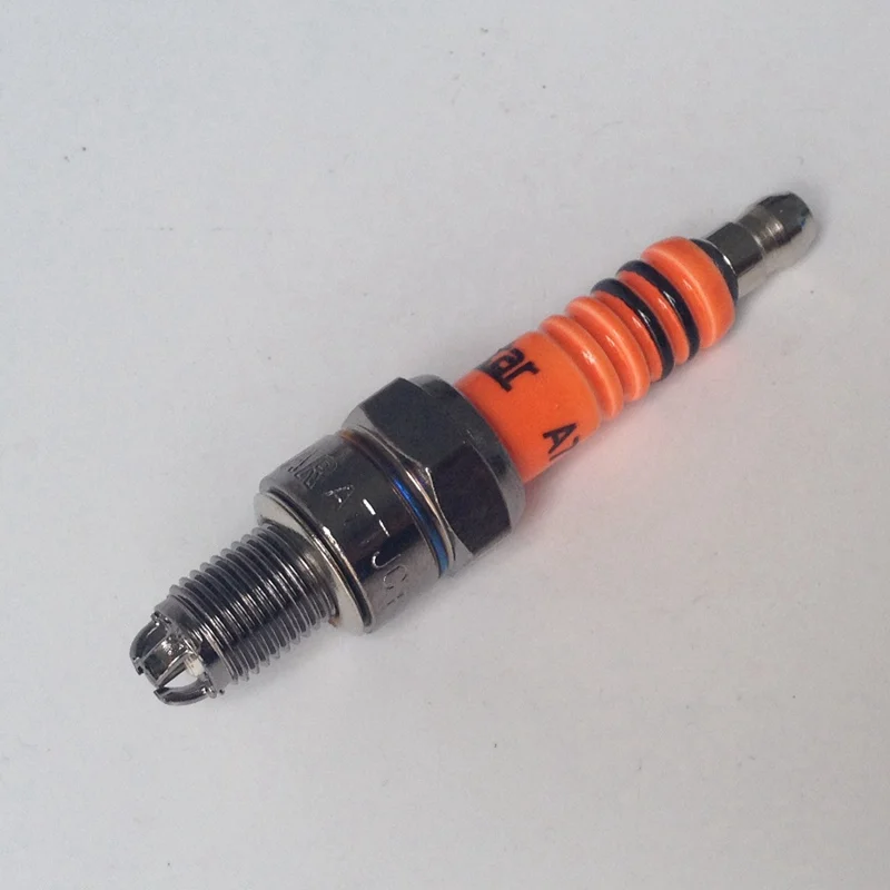 Motorcycle Spark Plug A7TJC Modification GY6 50cc 70cc 90cc 110cc 125cc ATV Dirtbike 50 125 150cc Moped Scooter Three-Electrode