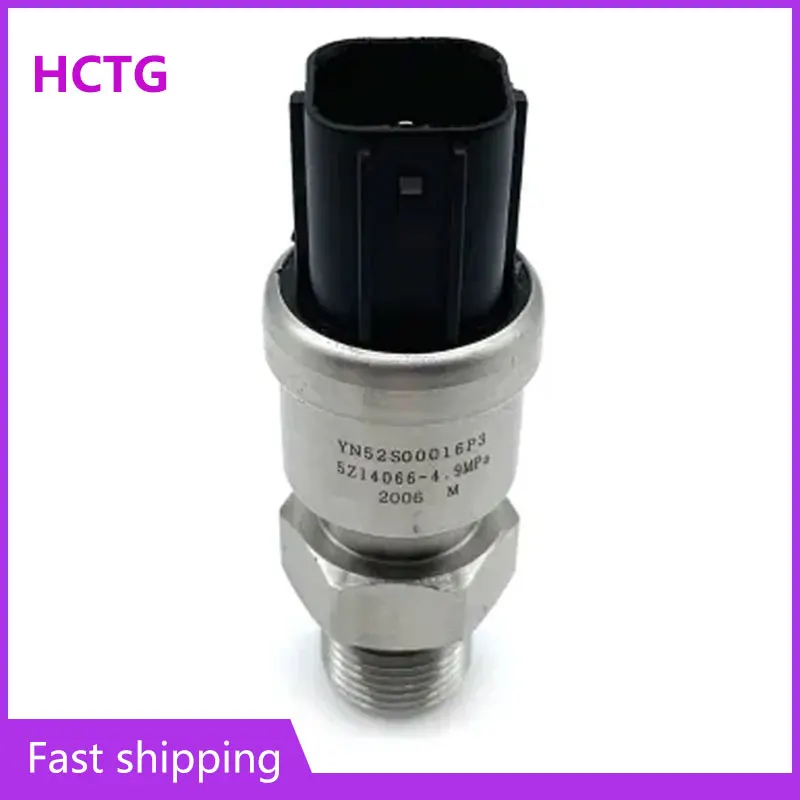 

YN52S00016P3 YN52S00016P1 YN52S00016P2 SK200-3 SK200-5 SK120-6 SK200-6 4.9MPa Negative Pressure Sensor for Kobelco Excavator