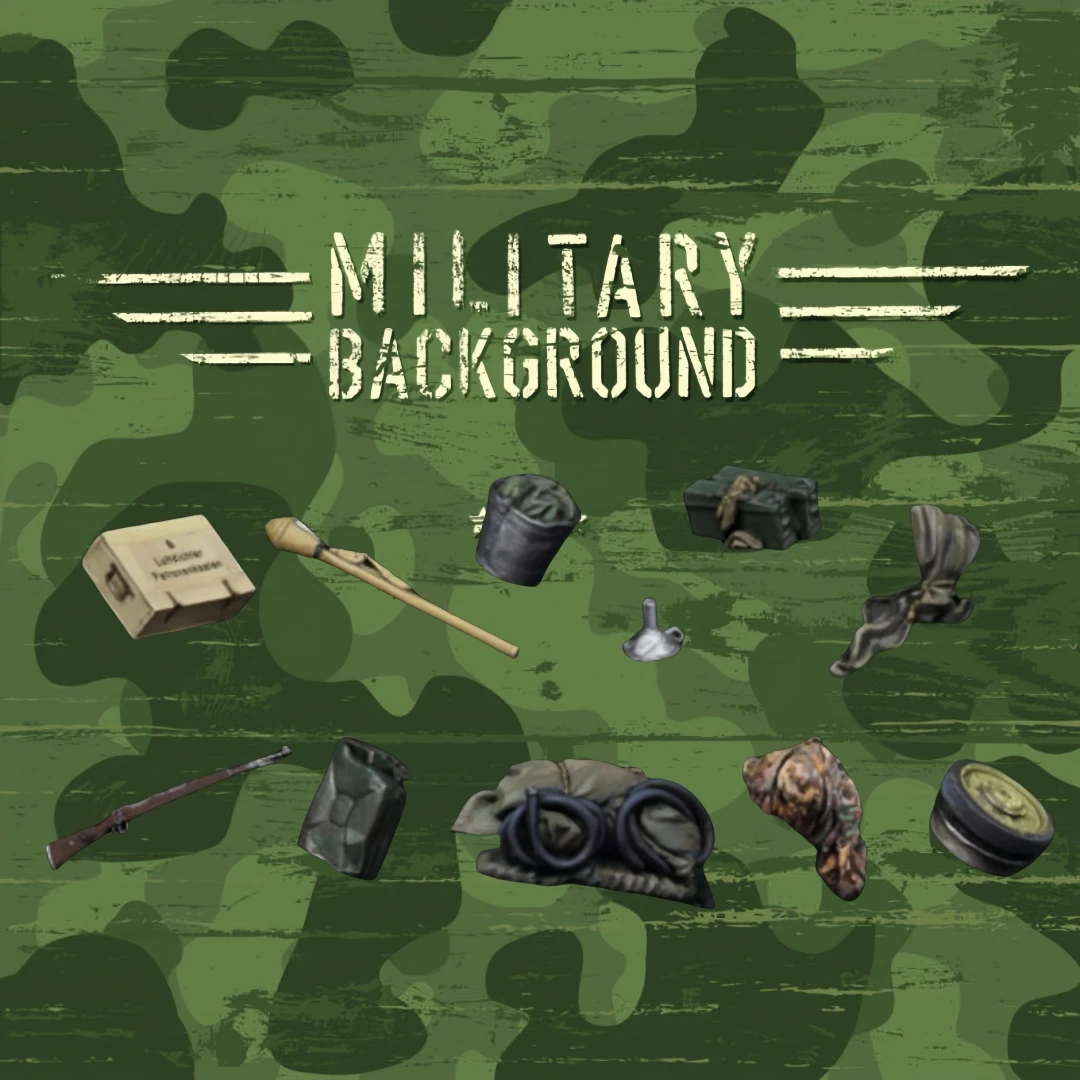 

1/35 Resin Battlefield Soldier Accessories Set – Universal Theme Resin Model (Unpainted)