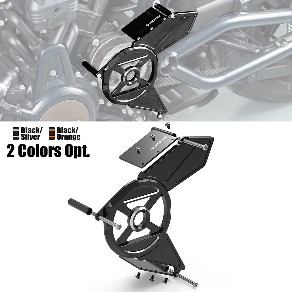 

For Harley Sportster S RH1250S America 1250 2021-2024 Nightster RH975 2022-2024 Special RH975S 23-24 Transmission Sprocket Cover