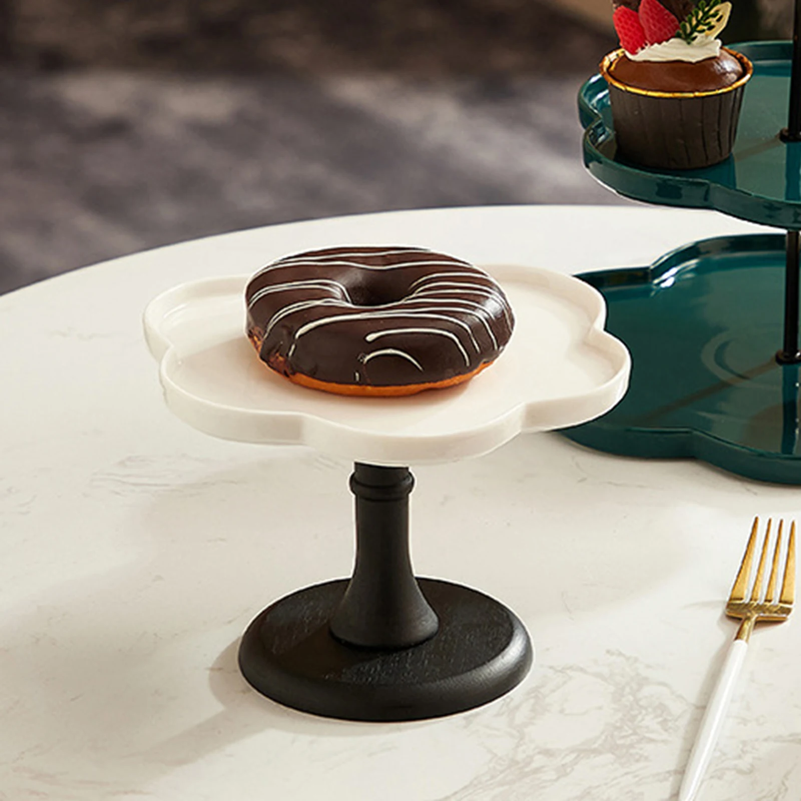 

Подставка для торта на ножках, купольная прозрачная стеклянная гладкая полированная практичная подставка для кексов и закусок, подставка для торта с крышкой