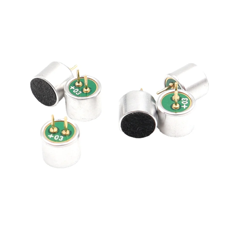 10 Stuks 6050 Soldeerverbindingen/6050P Met Pin/6050 Medium Pin Microfoon Omnidirectionele 6*5Mm Spraakbesturing