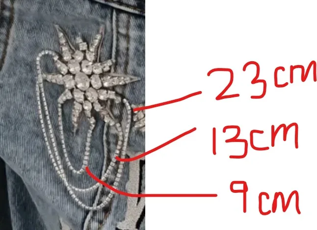 (50pcs) Customized rhinestone appliques for dress