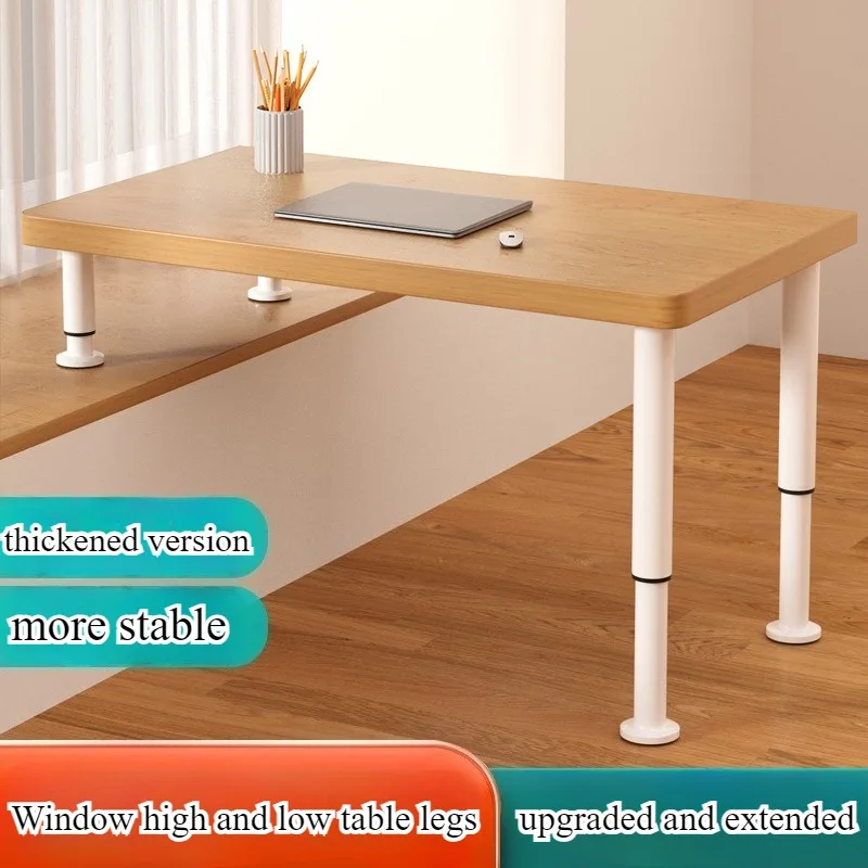 bay bay window table desk long and short legs computer desktop table bedroom balcony student home study table - Aliexpress Deal