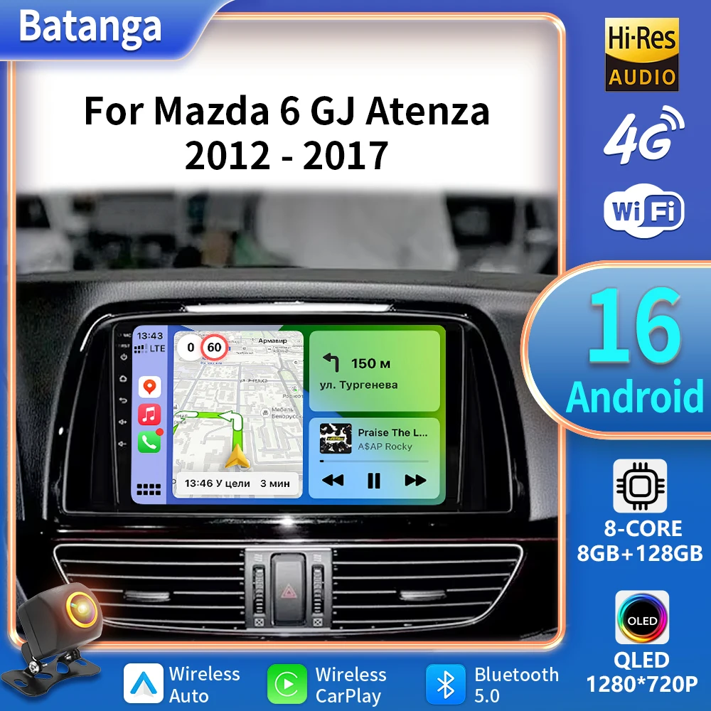 Photograph Mp3 - Android 16 для Mazda 6 GJ