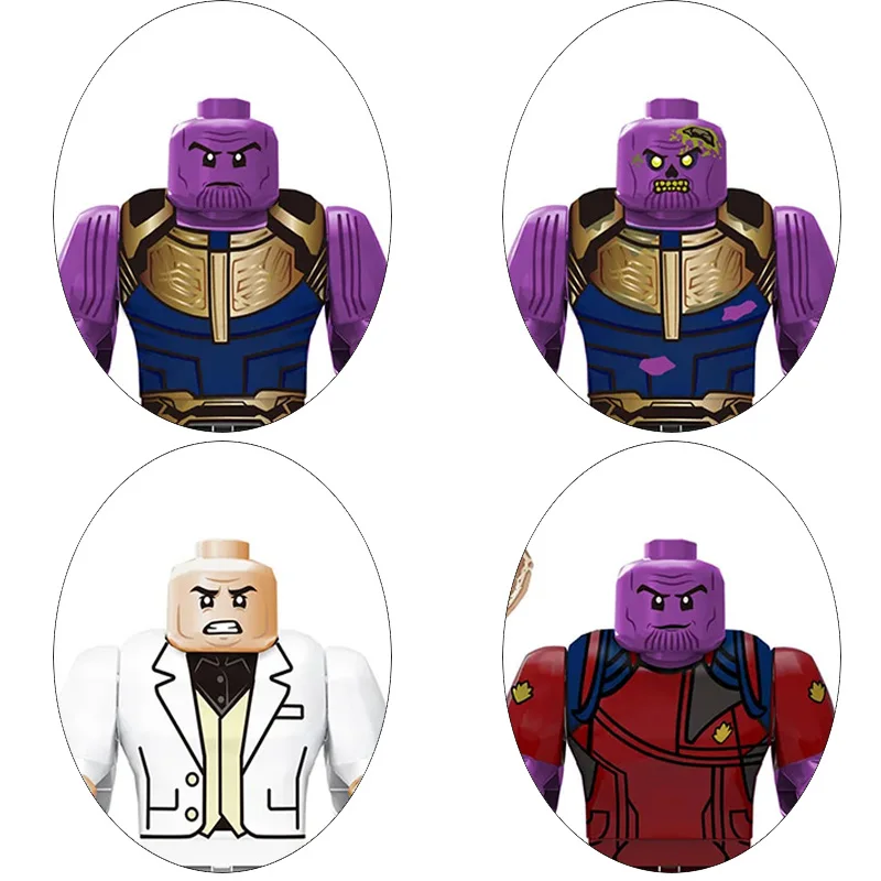 

Marvel Thanos Avengers Building Blocks Mini Action Figures Toys