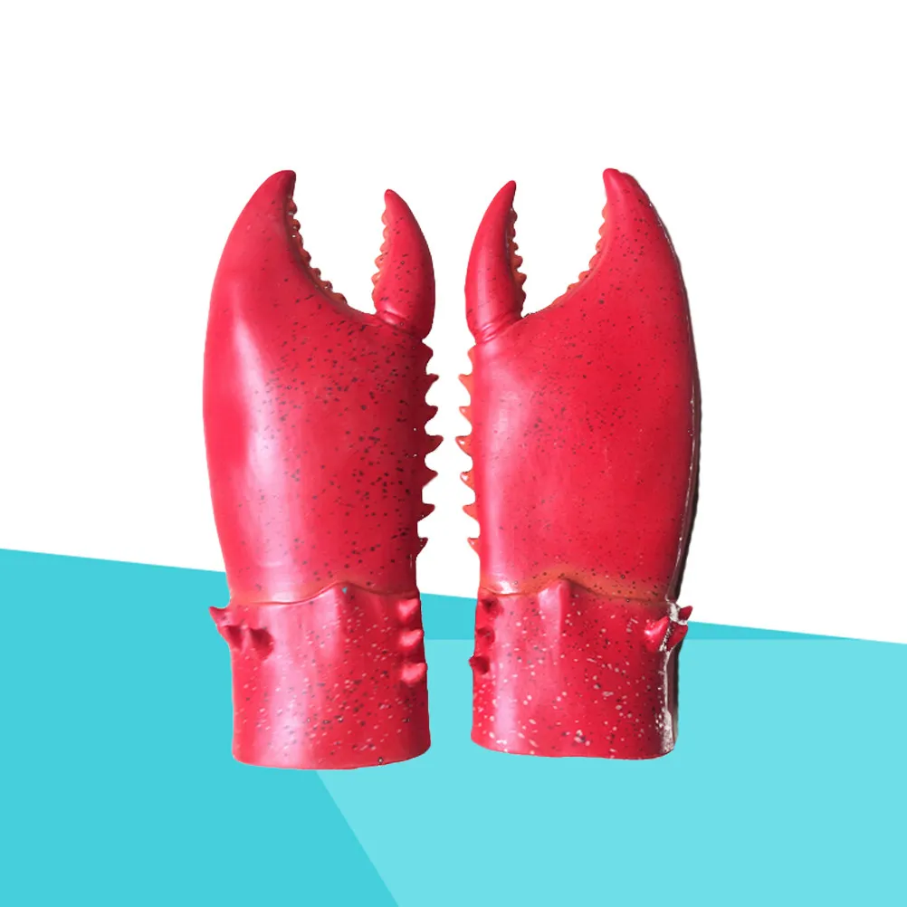 

Scorpion Gloves Halloween Latex Elastic Red Creepy Hands Costume Party Masquerade Carnival Cosplay Dress Props