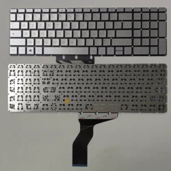 For HP 15s-fq 15-dy 15s-fq0000 15s-eq0000 15-dy0000 silver FR French clavier keyboard No backlit