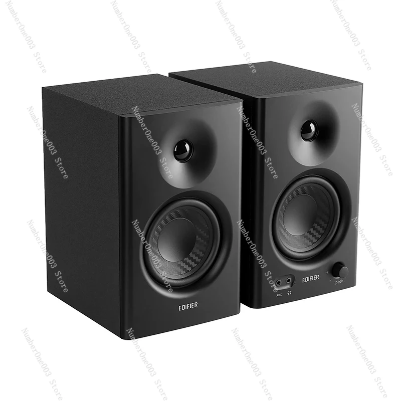 Edifier MR4 Powered Studio Monitor 2.0 Speakers Auxiliary Powered Monitor Speakers Bookshelf Speakers