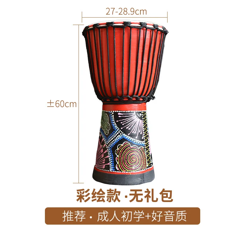 

Wooden Djembe are produced in Bali by our artisans available in different size customized logo or design are acceptable