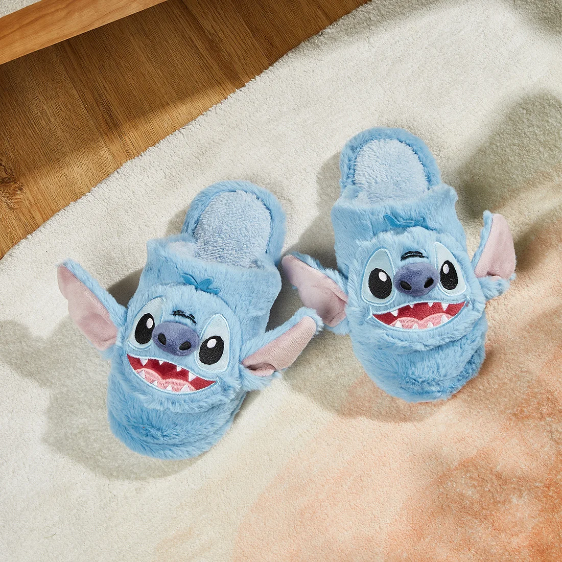 MINISO Lilo & Stitch Collection Fashion and Comfort Plush Slippers | Disney