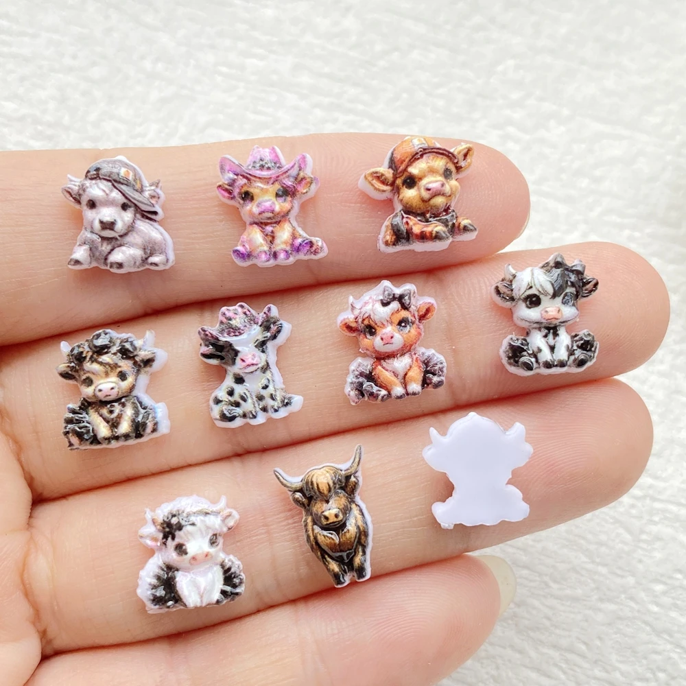 50pcs Resin Cute Mini Cartoon - Resin Art Workshop ulasan dan harga