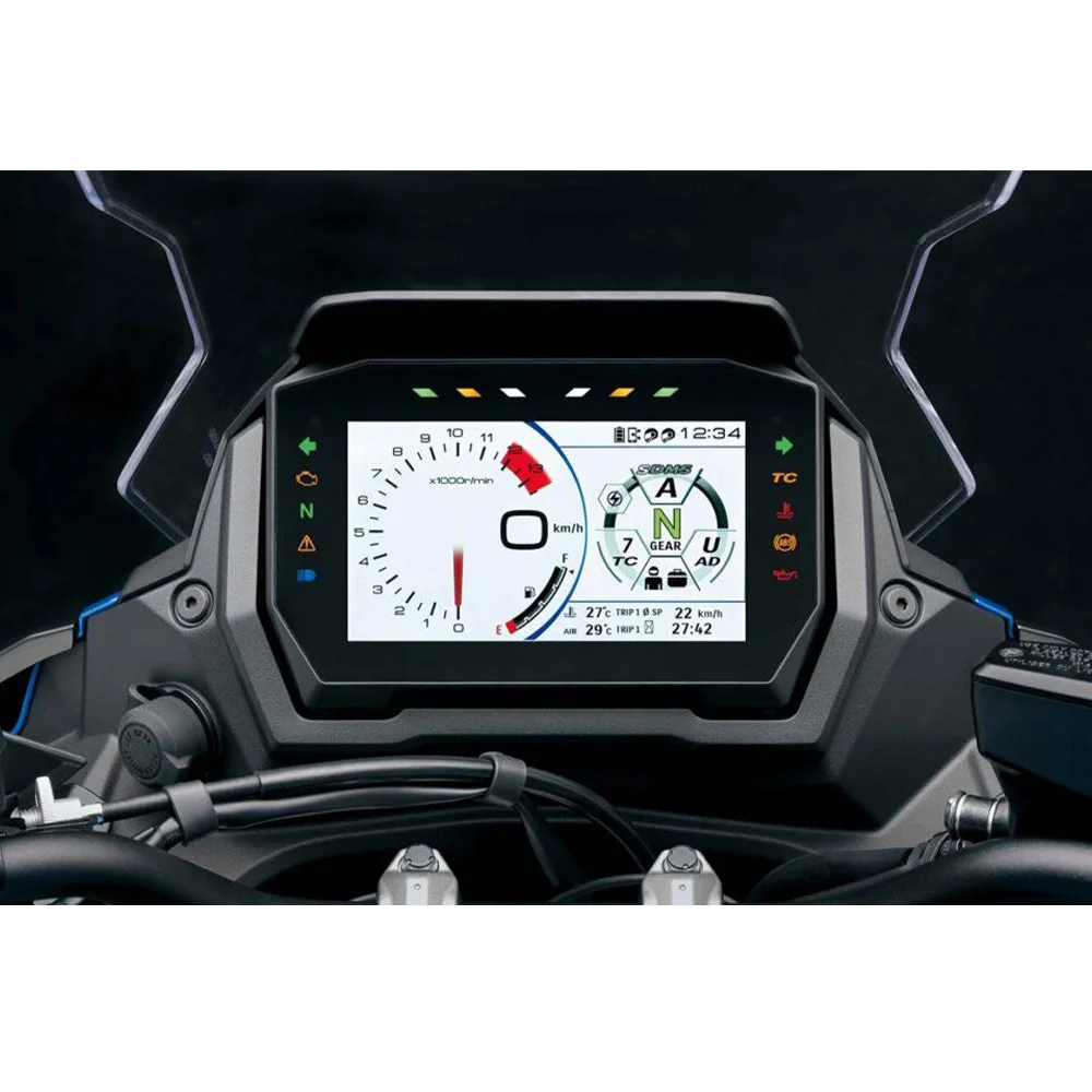 GSX-S1000GX 2024 pellicola per strumenti in TPU per moto o Suzuki GSX-S1000 GX muslimah protezione dello schermo del cruscotto accessori LCD TFT