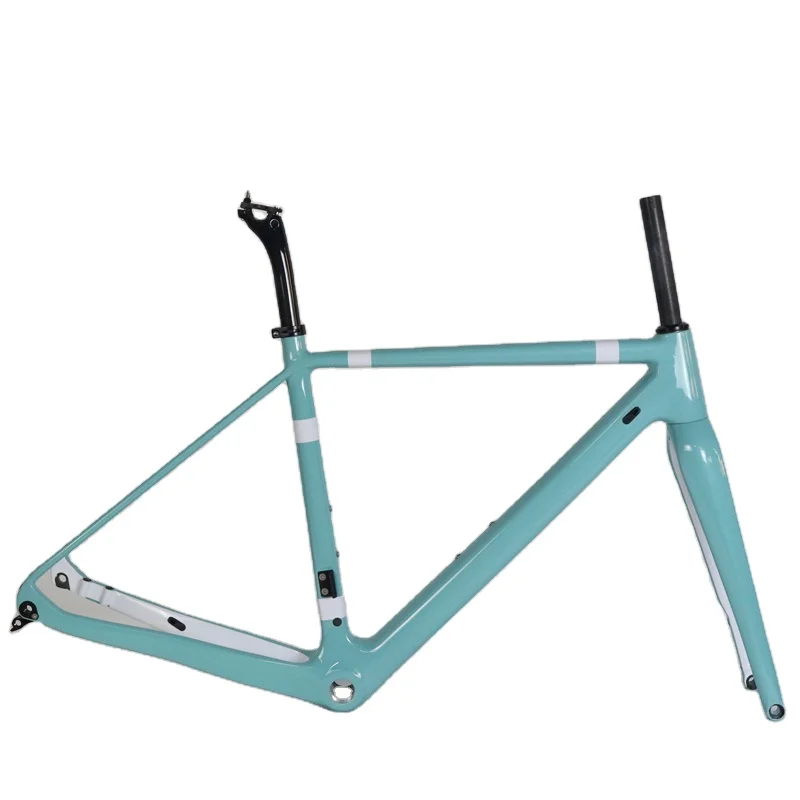 

High Quality Gravel Bicycle Frame BSA68 Full Carbon Fiber Toray T800 High Modulus Ultralight Gravel Carbon Frameset From China