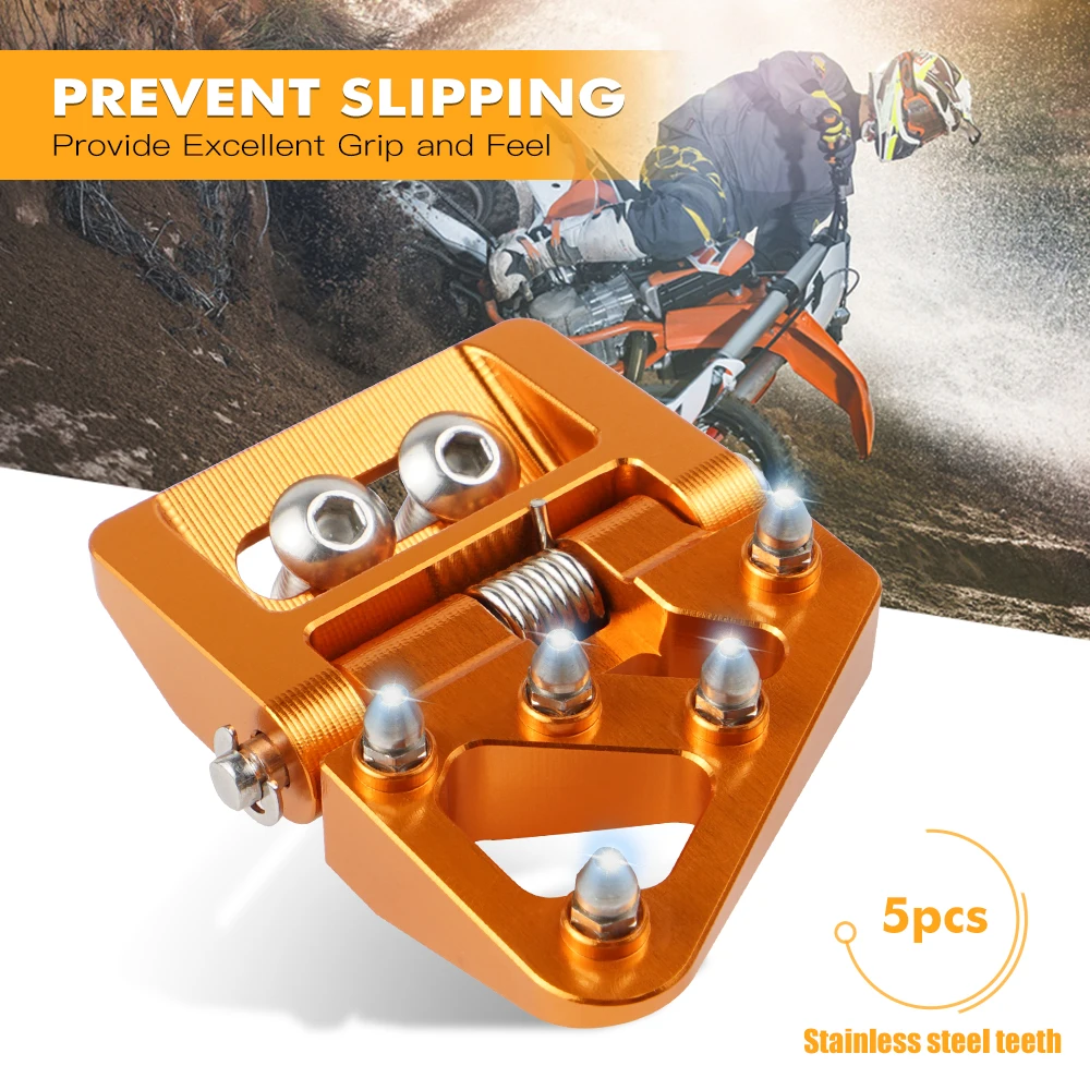 NICECNC Für KTM EXC 300 2017-2024 Hintere Bremspedalplatte Für KTM EXC-F 350 XCW 500 XCW-F SX 125 SXF 450 350 XC XCF 2016-2024 – Detail 6