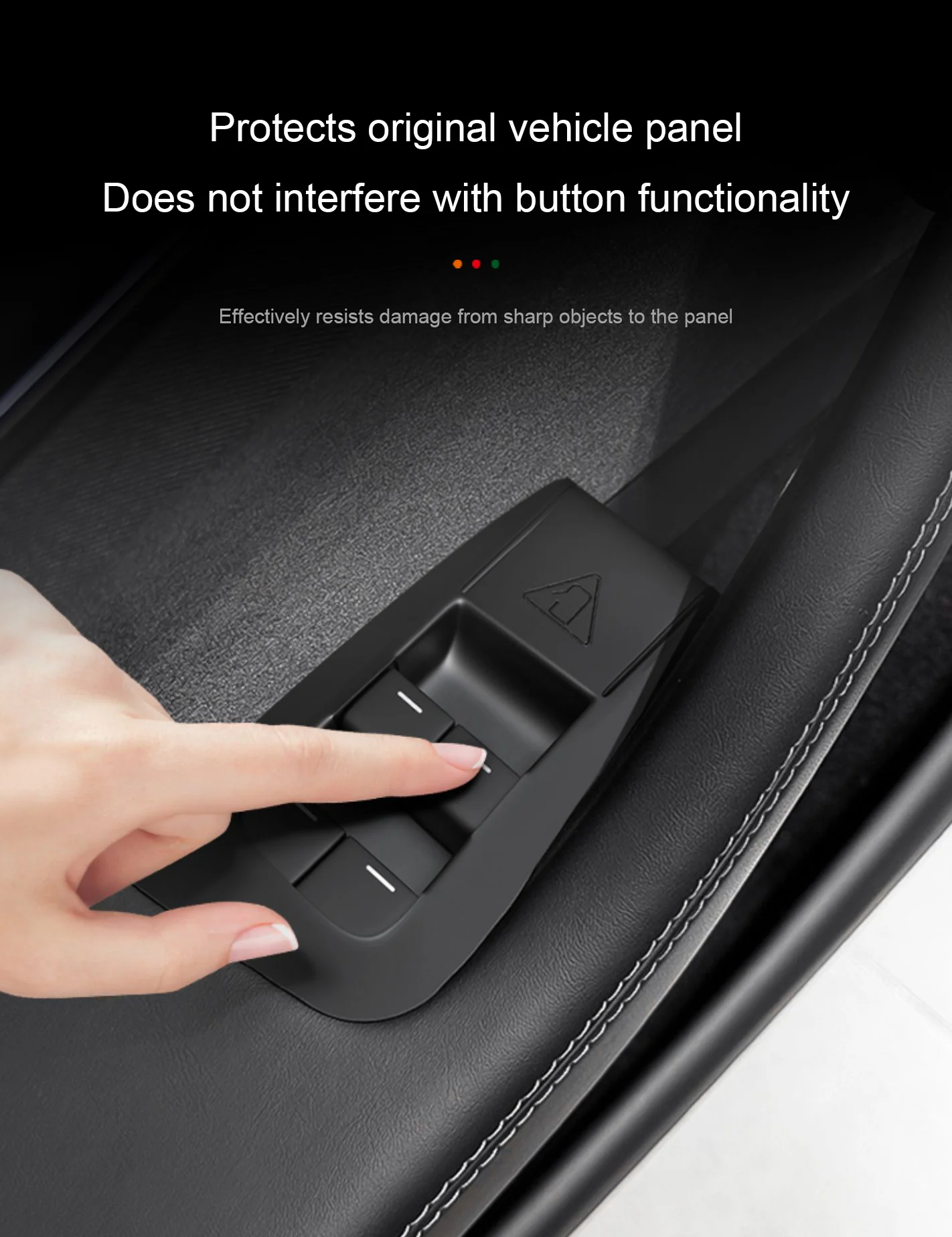 ل تسلا نموذج Y العرعر 2025 الزجاج رفع لوحة حصيرة نافذة زر الإطار واقية سيليكون نافذة رفع لوحة ملحق الكسوة