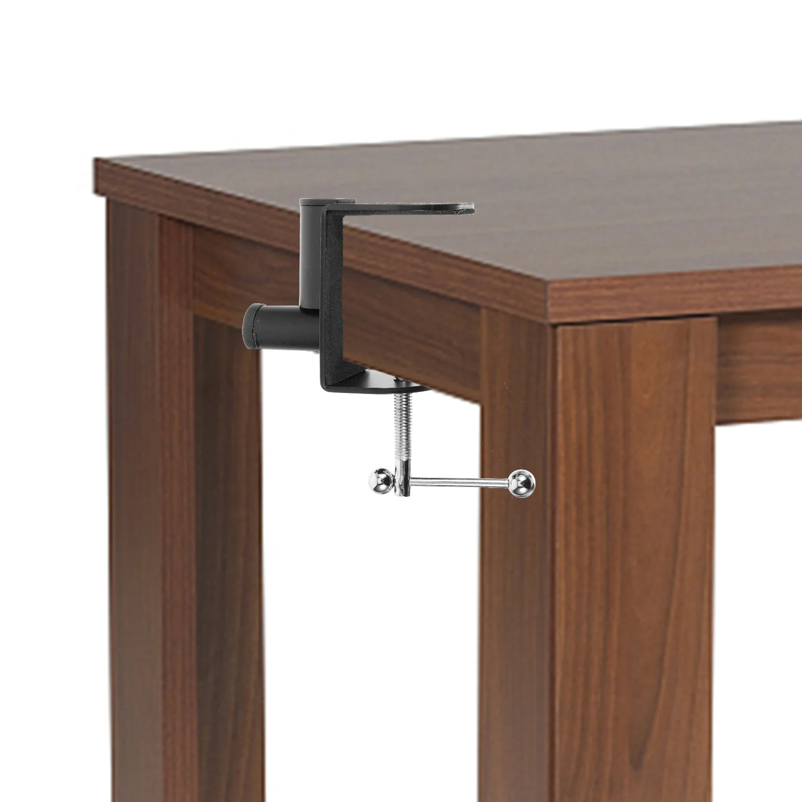 

Desk Clamp Multipurpose Lightweight Mic Clamp Holder Plastic Metal Over Table Rod Stand for Phones Tablets C-Clamp for Desktop