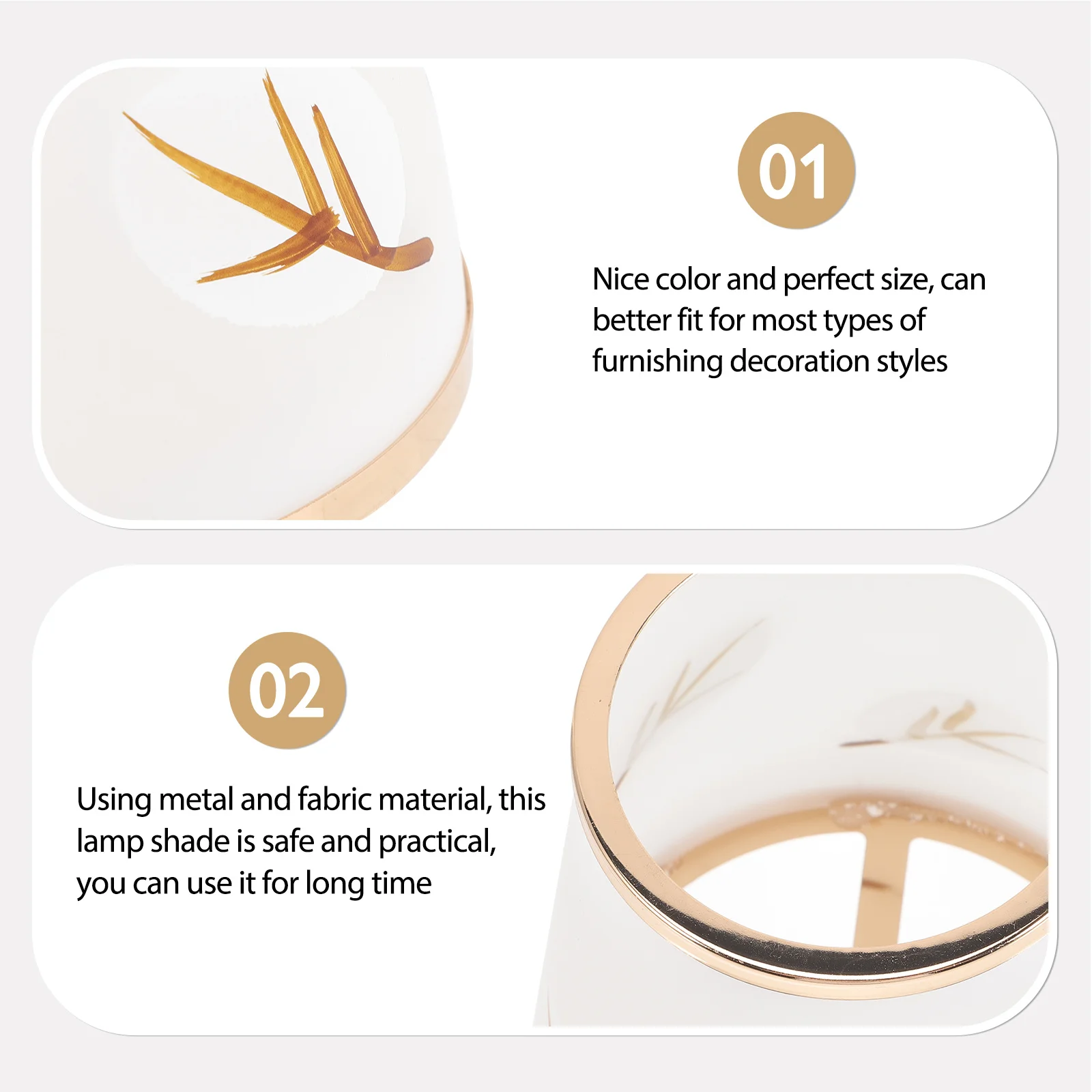 

Leaf Style Glass Lamp Shade Replacement Cover for Table Desk Bedside Lamps Modern Design Lamp Shades Glass Lampshade