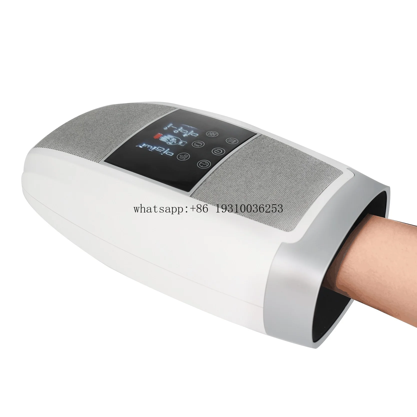 

Pressure Point Acupressure Shiatsu Pocket Massager Portable Finger Point Body Hand Massager Machine With Heat Compression