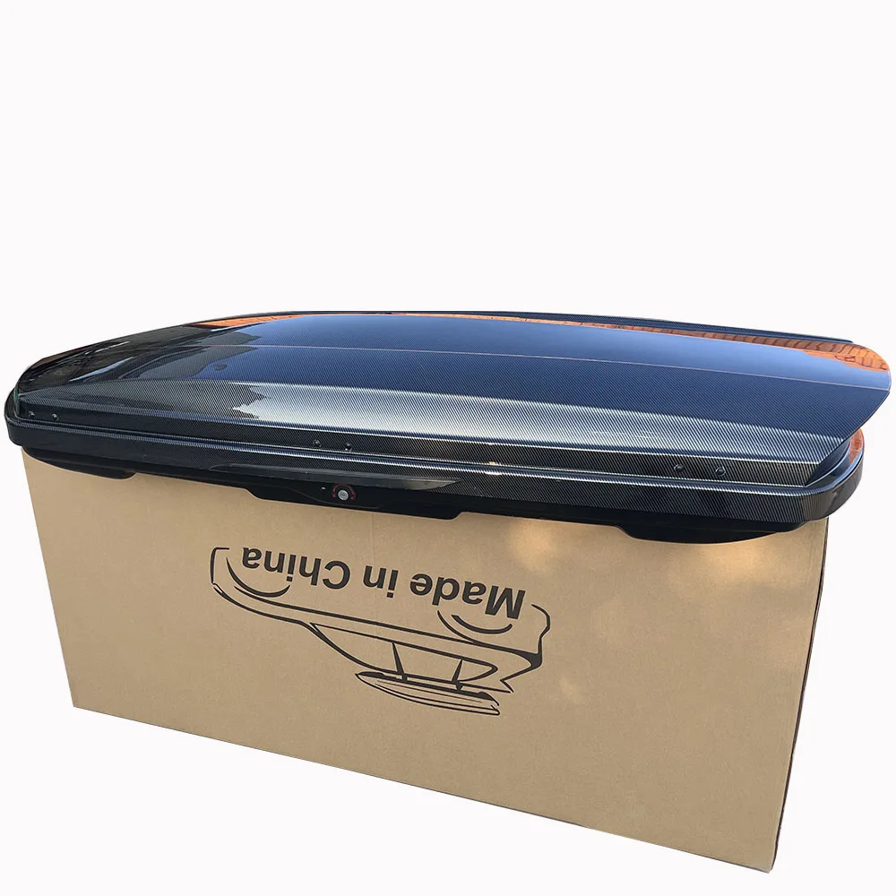 2024 New Design Auto Car Roof Box Accessories Cargo Luggage Roof Big Storage Travel Box ABS Large Capacity Car Roof Rack Box