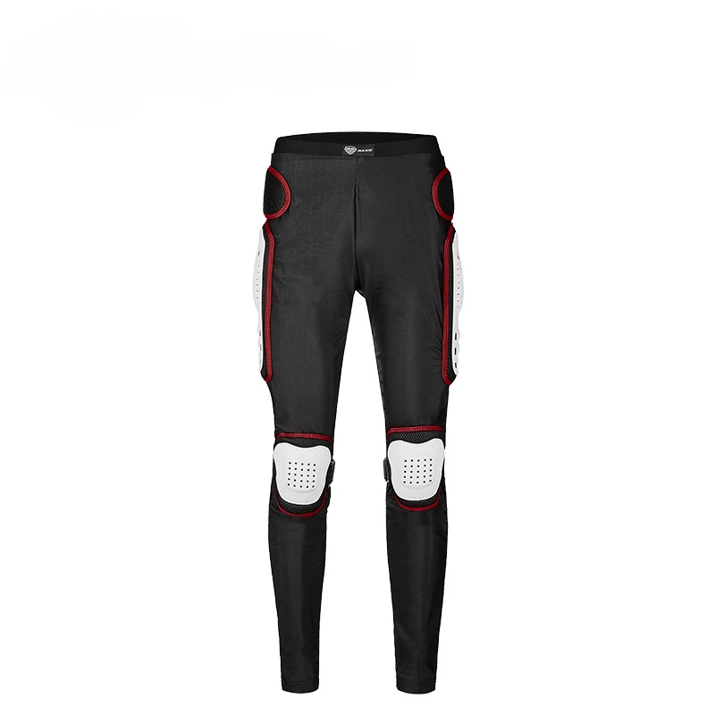 Motorcycle Armor Trousers Motocross Pants Long Armor Knee Crotch Hip Protection Motorbike Riding Racing Equipment Shorts