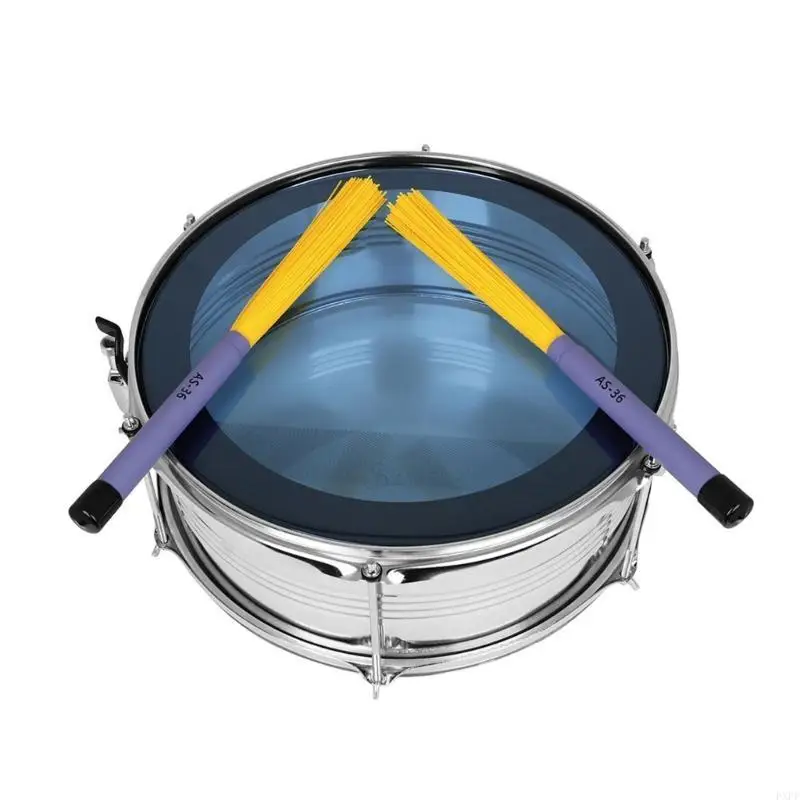 PXPF 1PAIR Нейлоновые барабанные палочки кисти мульти-родные пачки.