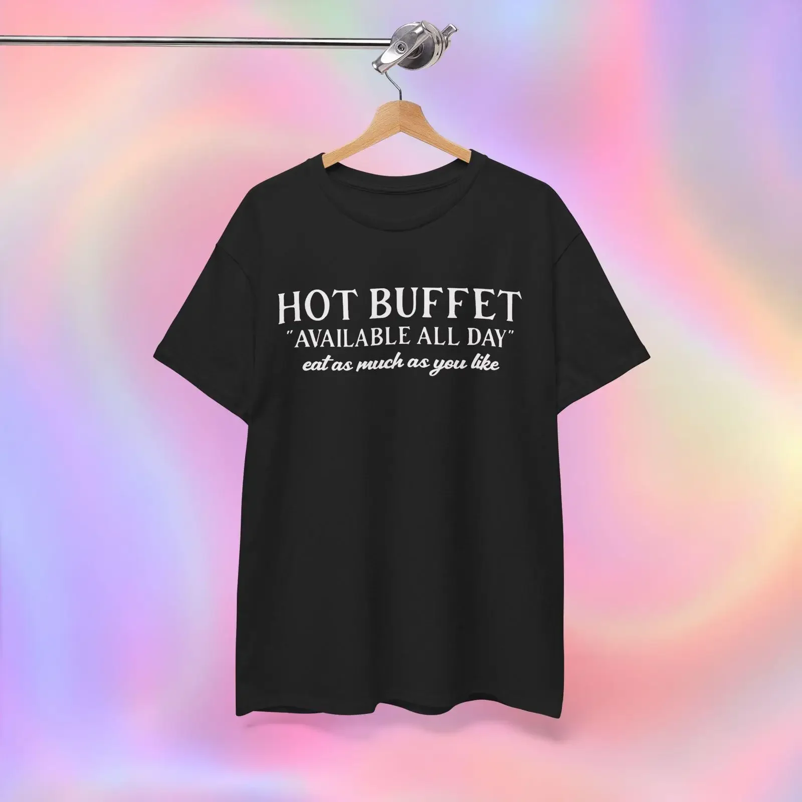Hot Buffet T shirt Available All Day vintage Washed Casual streetwear Comfortable Stretched Breathable fashion Stylish