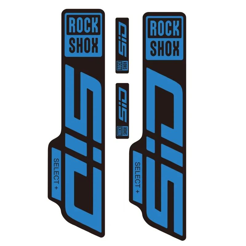 Front Fork Stickers for ROCKSHOX SID SELECT+ Clear Bottom MTB Road Mountian Bike Cycling Paint Protection Decals