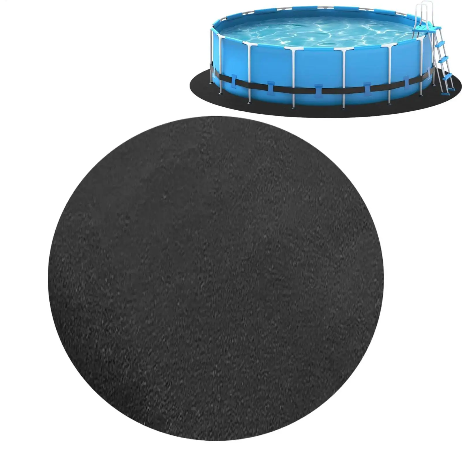 Swimming Pool Liner Pre-Cut Puncture Resistant Pond Accessories Garden Aboves Ground Pool Liner Pad Outdoor Summer Pond Liner