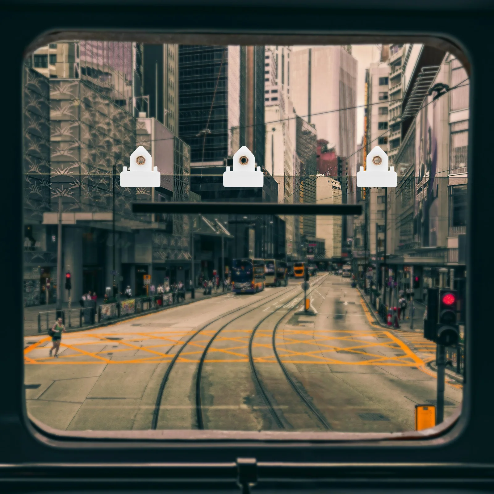 

4Pcs Window Glass Retainer Clips Kit Heavy Duty Plastic Channel Holders for Auto Door Glass Secure Mounting Anti Vibration