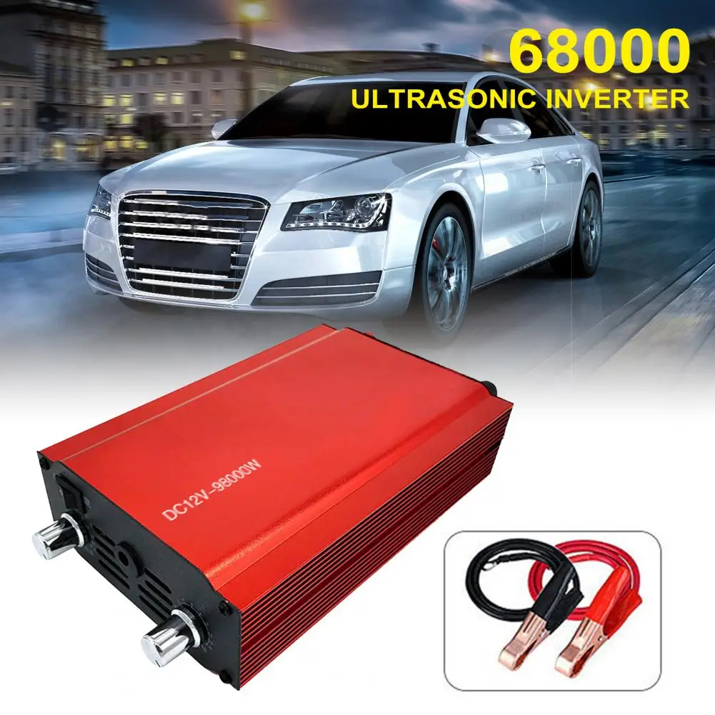 

2000W DC to AC Power Converter DC 12V to 110V 220V AC Car Inverter Automatic Transformer With Dual USB Car Adapter