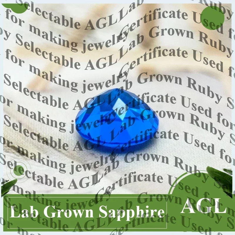 

Round Cut Lab Grown Cobalt Spinel VVS1 Synthetic Gemstone For Diy Jewelry Making Selectable Certificate