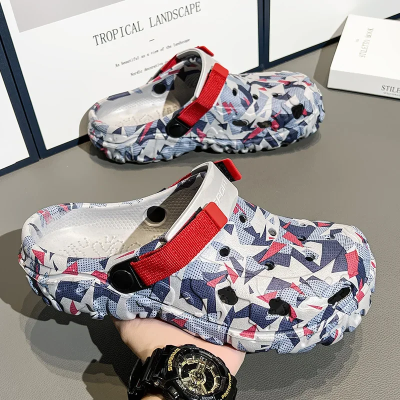 Mens Slides Cosplay Swimming Slippers Zapatillas Platform Sandals Most Comfortable Men's Luxury Brand Shoes Brand Luxury Tennis