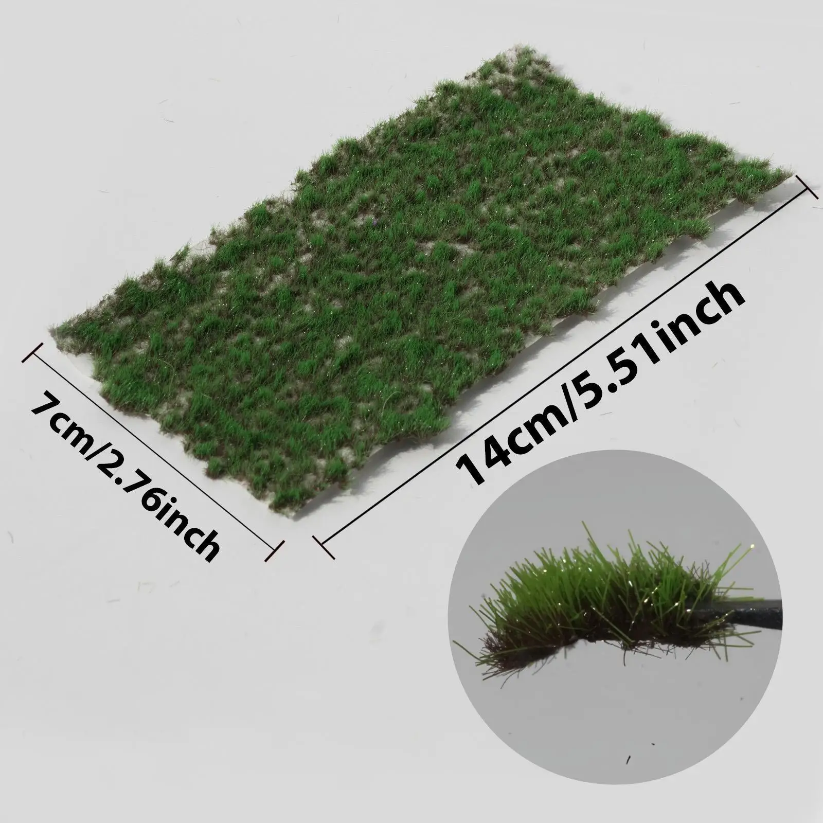 3mm Static Grass Tuft รุ่นโครงการ DIY Mini Static Scenery สําหรับโต๊ะทราย