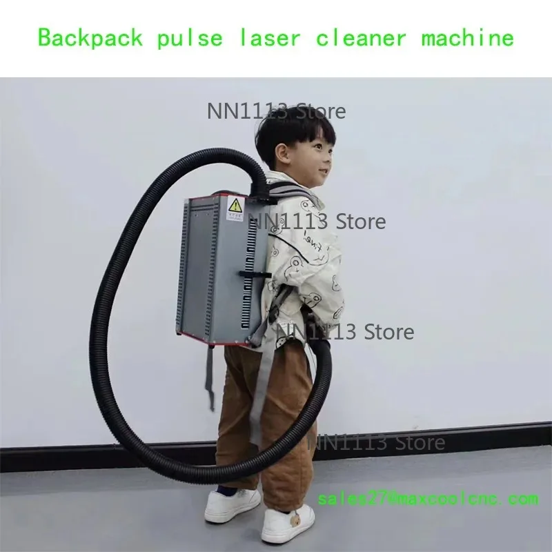 Cheap Laser Rust Remover 100 Watts Pulsed Laser Cleaner Backpack Laser Cleaning Machine 200W 300W