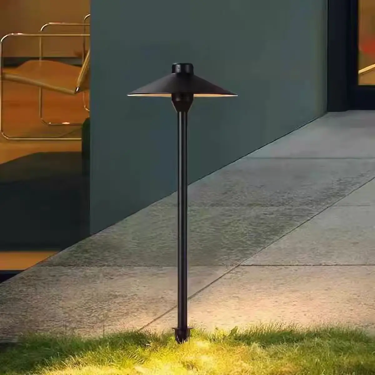 Umbrella Mushroom Lawn Light IP65 Waterproof Outdoor Garden Landscape Spike Lamp Courtyard Homestay Decor Lighting