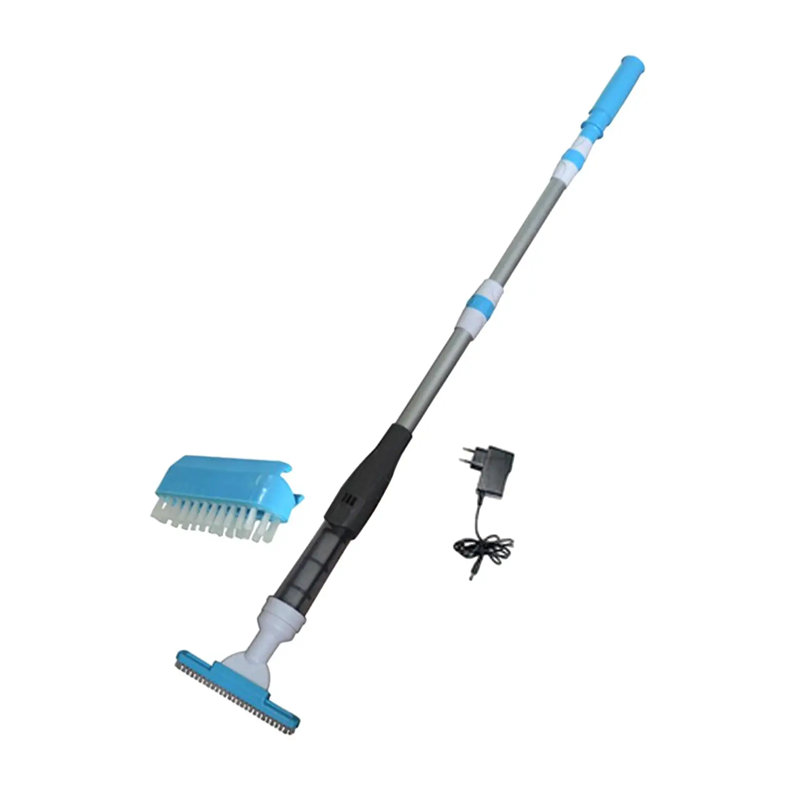 Swimming Pool Vacuum Easy to Use Floor Wall Steps Cleaning Tool Suction Head with Brush for Ponds Small Pools above Ground Pool