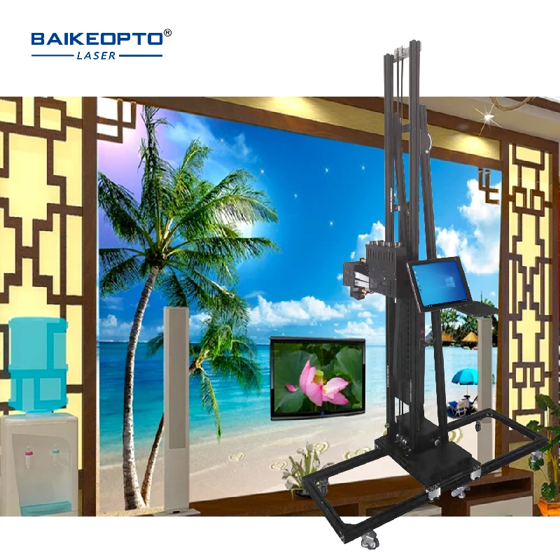 Automatische 3D Muurschildering Decor Verticale Muurschildering Muurprinter Direct naar Muurschildering Machine