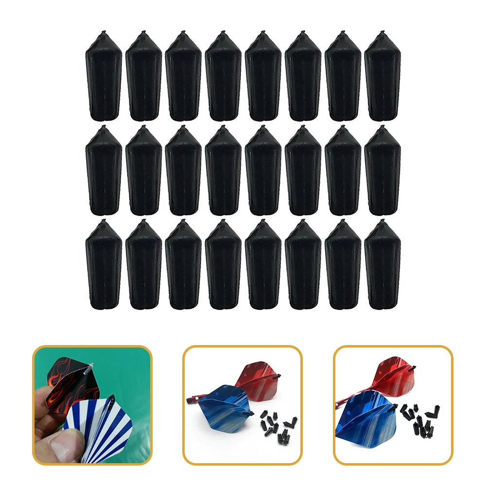 40 stücke Flug Schutz Langlebig Dart Flügel Fixateur Tragen-Beständig Kunststoff Flug Corrector Flügel Saver Liefert Spielen Im Freien