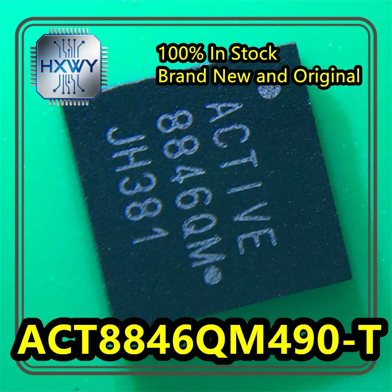 (5/20 Pieces) ACT8846QM490-T 8846QM QFN48 Multi-core Processor PMIC Chip, Brand New Original, In Stock, Electronic IC