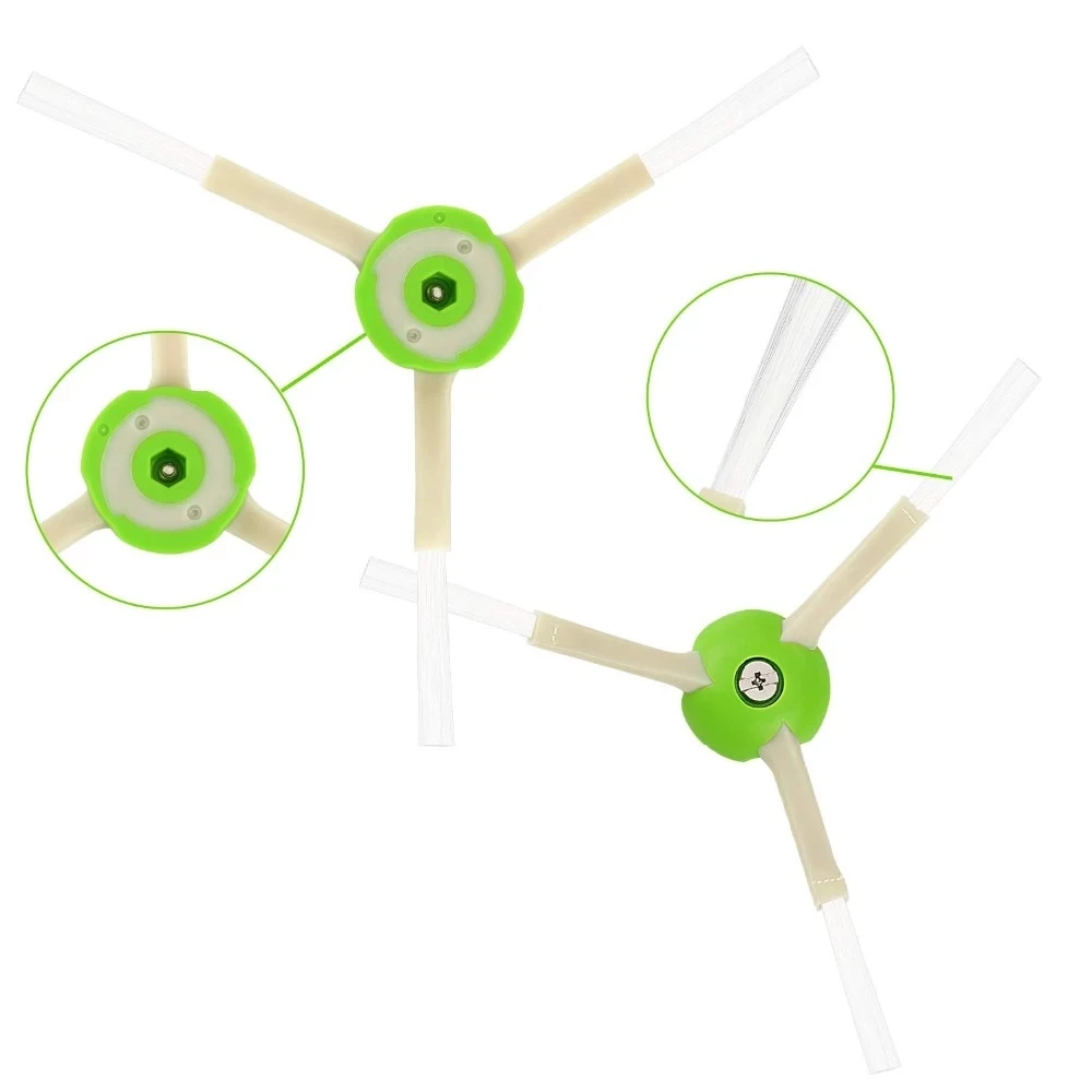 Substituição escova lateral para irobot roomba i7 i7 + e5 e6 série aspirador de pó robótico acessórios alta qualidade escova peças reposição