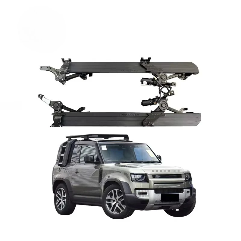 

Original Style Electric Side Pedal Running Boards for Land Rover Defender 90/110/130 Aluminum Alloy Body Partscustom