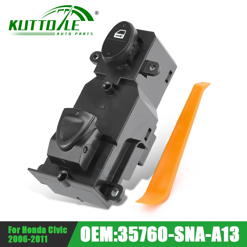 

35760-SNA-A13 Passager Power Lifer Window Control Switch Button 35760-SNA-J04ZA For Honda Civic 2006 2007 2008 2009 2010 2011