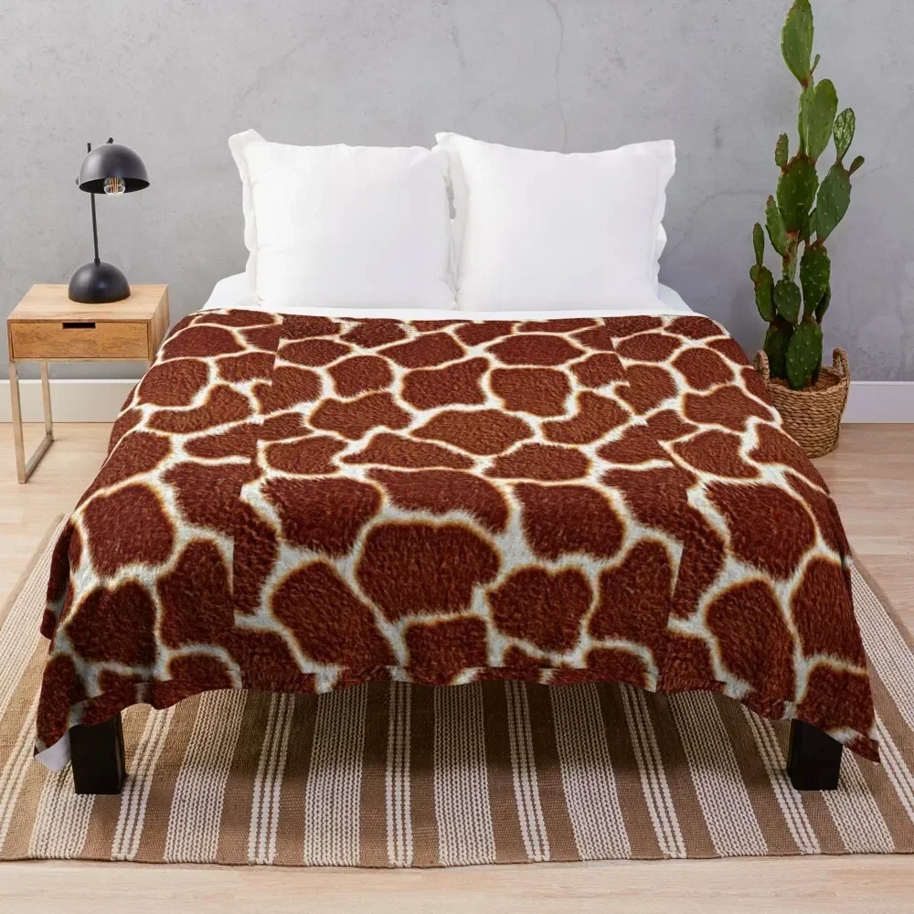 

Giraffe skin Throw Blanket Wrinkle Resistant Lightweight Blanket
