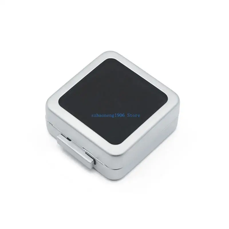 85LF Metall-Aufbewahrungsbox für lose Diamanten, Schmuck, Schiebeschnalle, Edelsteine,